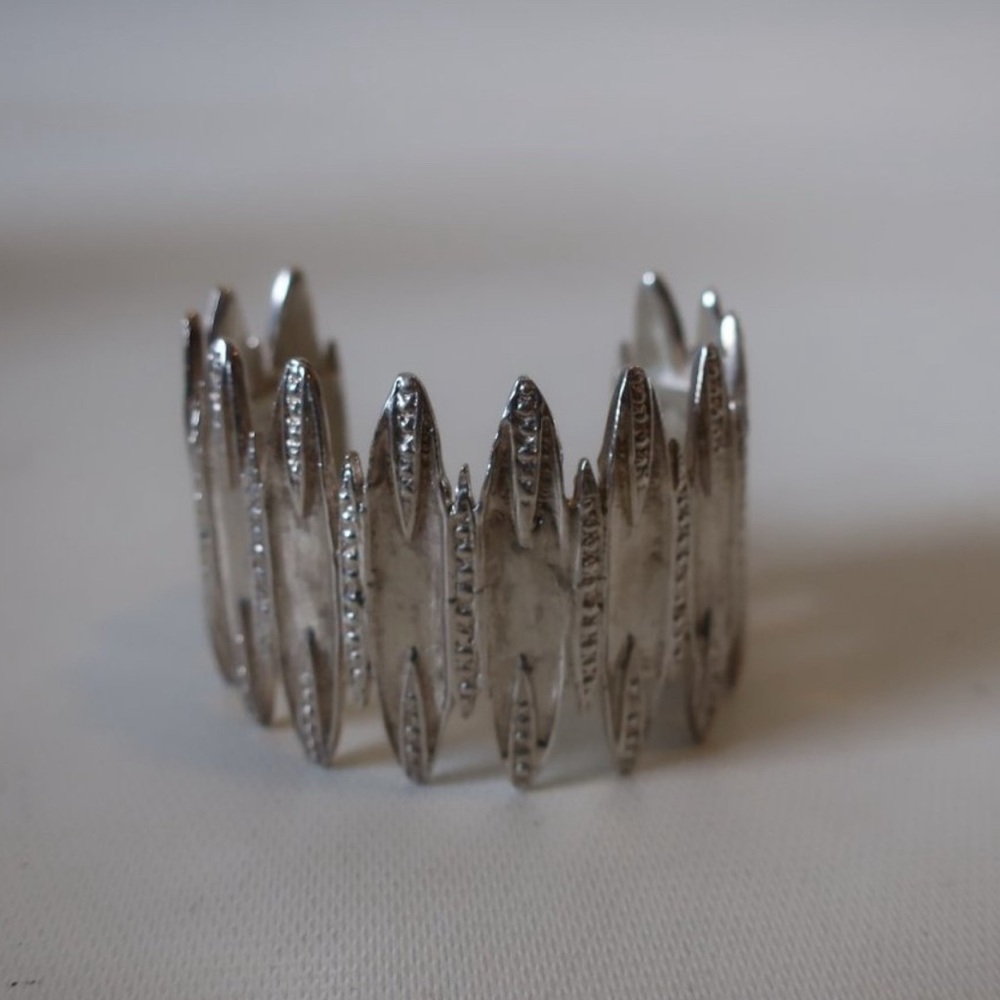 Shag Sterling Silver 925 Cuff Bracelet unique!